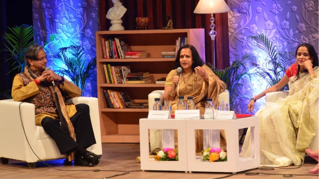 Threads of Kinship and Conviction: An Evening with the Tharoors